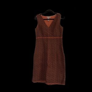 Alexandra Bartlett Black and Red Midi Dress